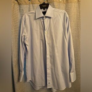 David Donahue Men’s Royal Oxford Dress Shirt